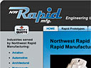NW Rapid Manufacturing Website Design
